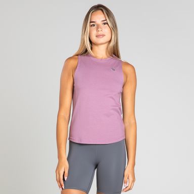 Pink Women’s Recharge High Neck Vest Top by O’Neills. 
