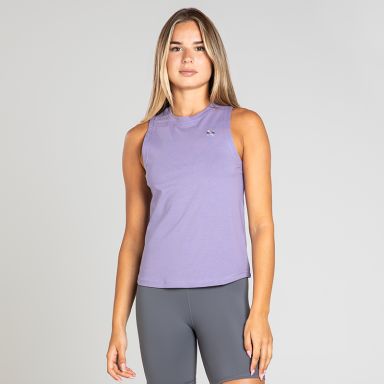 Purple Women’s Recharge High Neck Vest Top by O’Neills. 