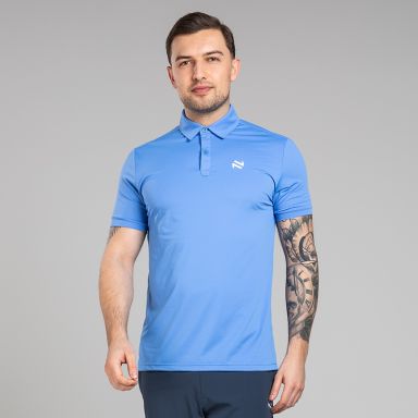 Blue Men’s Surge Golf Polo Shirt by O’Neills.