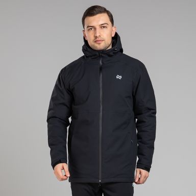 Black Men's Catalyst Technical Waterproof Jacket from O'Neills 