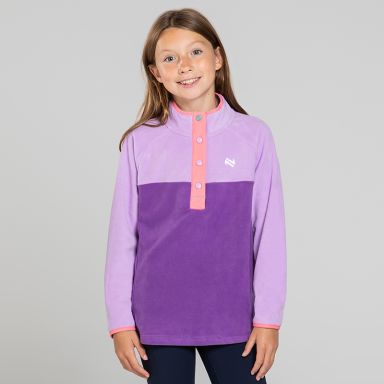 Women’s Kayla Snap Fleece Top Purple from O’Neills