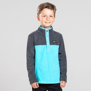 Kids' Fortress Snap Button Fleece Blue from O’Neills 