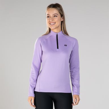 Purple / Black Women's Skylar Half Zip by O'Neills. 
