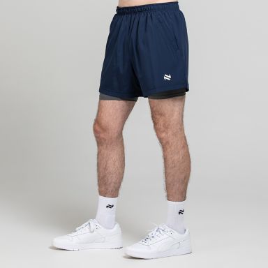 Navy Men’s Nitro 2in 1 shorts with built-in base layer from O’Neills 