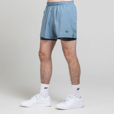 Blue Men’s Nitro 2in 1 shorts with built-in base layer from O’Neills 