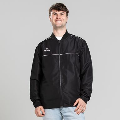 O’Neills Men's Rise Ribbed Collar Full Zip Jacket Black – Full Zip Jacket from O’Neills