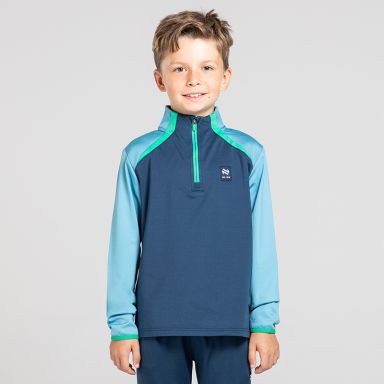 Kids’ Cian Brushed Half Zip Top Navy from O’Neills 