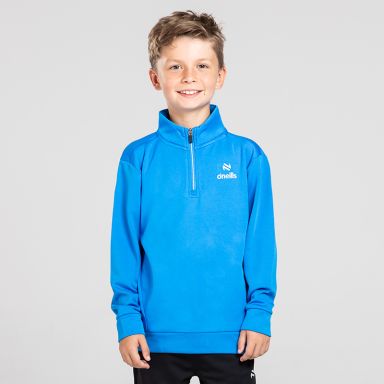 Kids’ Bryan Fleece Half Zip Top Blue from O’Neills