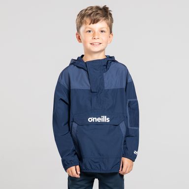  Kids' Drifter Half Zip Hooded Windbreaker Navy from O’Neills.