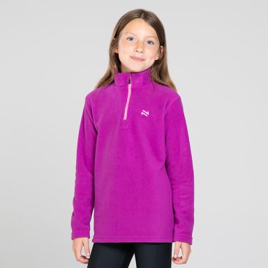 Purple Kids' Haven Half Zip Fleece from O’Neills Sportswear.