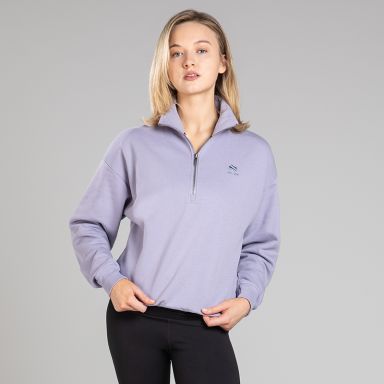 Purple Women’s Elevate Half Zip Fleece Top by O’Neills.