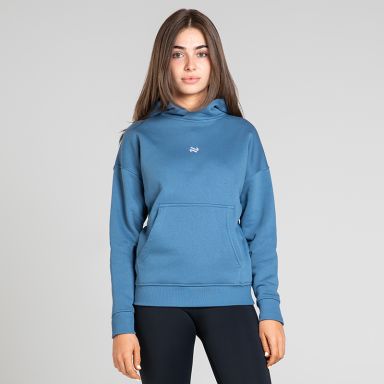Blue Women’s Recharge Oversized Hooded Sweatshirt by O’Neills