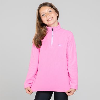 Pink Kids' Haven Half Zip Fleece from O’Neills Sportswear.