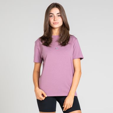 Pink Women’s Recharge T-Shirt with dropped shoulders by O’Neills. 