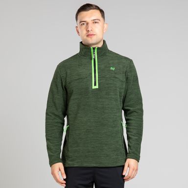 Men's Kinsale Half Zip Fleece Top Green from O’Neills 