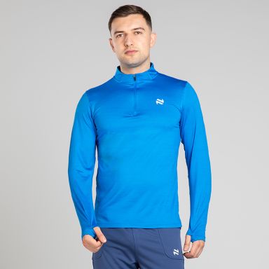 Men's Strive Melange Half Zip Midlayer Blue from O’Neills