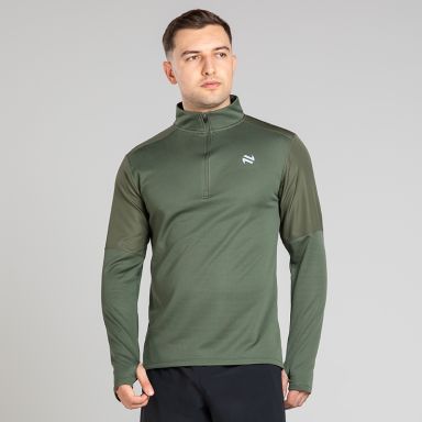 Men's Amplify Half Zip Fleece Top Green from O’Neills