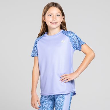 Kids’ Willow T-Shirt Blue and Purple from O’Neills 