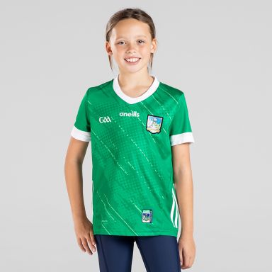 Green Limerick GAA home jersey with Limerick GAA crest by O’Neills