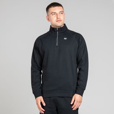 Men's Momentum Half Zip Fleece Top Black from O’Neills Sportswear