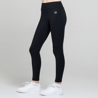 Black Girls’ Ember Full Length Leggings with high rise waistband