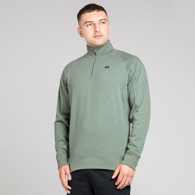 Men's Momentum Half Zip Fleece Top Green from O’Neills Sportswear