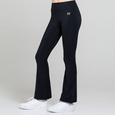 Black Girls’ Ember Flared Leggings with soft stretch fabric