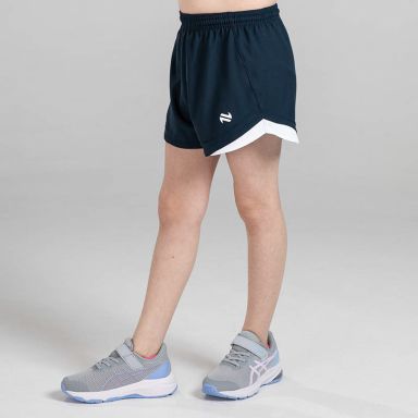Marine / White Kids' Skylar shorts with drawcord by O'Neills.