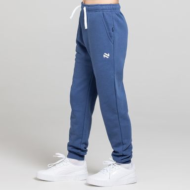 Navy O’Neills Kids’ Sonas Fleece Tracksuit Bottoms with a drawcord waistband