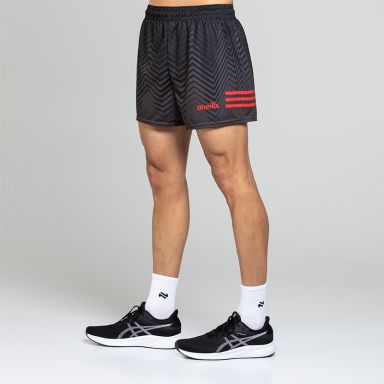 Black O’Neills Men’s Nova shorts with adjustable drawcord waistband
