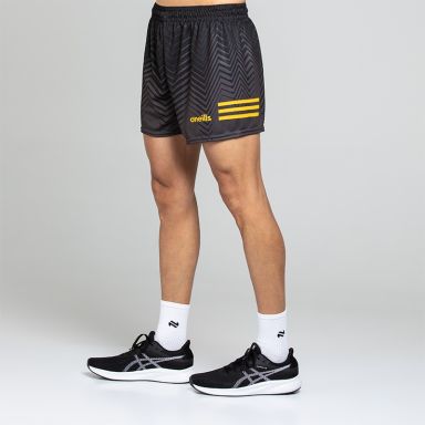 Black O’Neills Men’s Nova shorts with adjustable drawcord waistband
