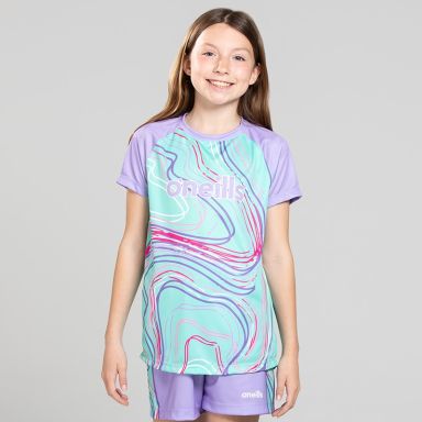 Green O’Neills Kids’ Taylor T-Shirt with a colourful design