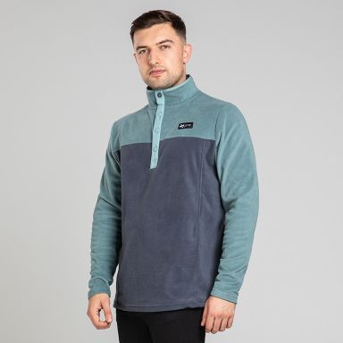 Men's Fortress Snap Button Fleece Blue from O’Neills 
