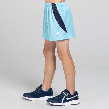 Blue kids' Max Training Shorts from O’Neills Sportswear