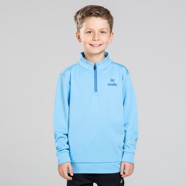 Kids’ Bryan Fleece Half Zip Top Blue from O’Neills