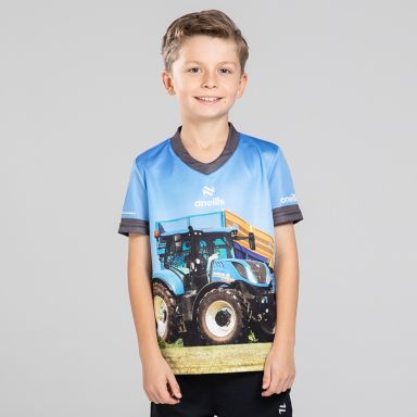 Kids’ Blue Turn ploughing jersey Blue by O’Neills
