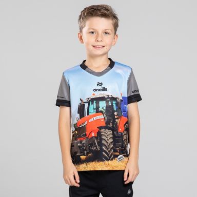 Kids’ Top Gear ploughing Jersey Grey by O’Neills
