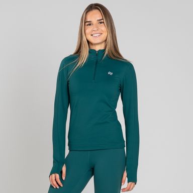 Women's Emery Brushed Half Zip Top Bottle from O’Neills 