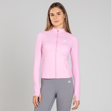 Women's Luxe Full Zip Top Pink from O’Neills
