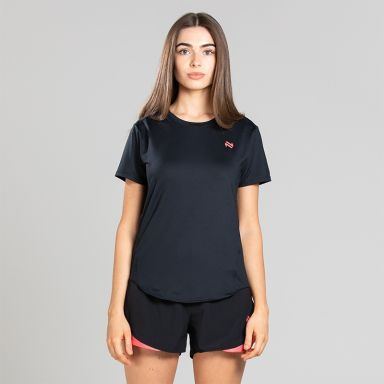 Black Women’s Ember Training T-Shirt with soft stretch fabric