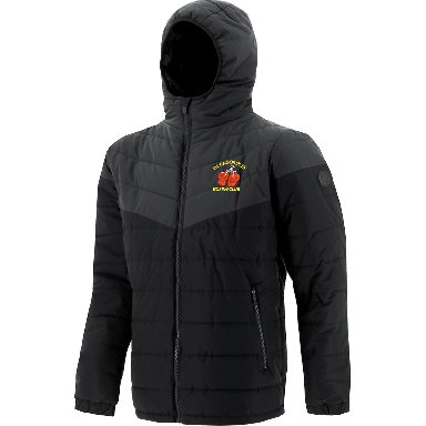 Glengormley Boxing Club Kids' Maddox Hooded Padded Jacket Black