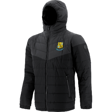 Lyre Rovers FC Kids' Maddox Hooded Padded Jacket Black