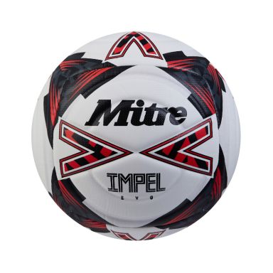 White, Red and Black Impel Evo Football from O'Neills