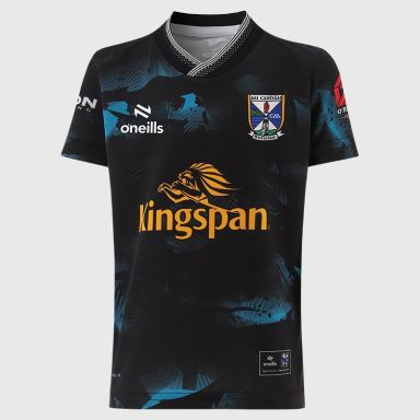 Black Cavan GAA Kids' Short Sleeve Training Top 2026 from O’Neills.