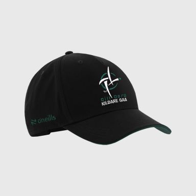 Black Kildare GAA baseball cap with Kildare GAA crest on the front by O’Neills.