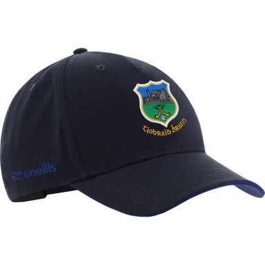 Navy Tipperary GAA baseball cap with Tipperary GAA crest on the front by O’Neills.