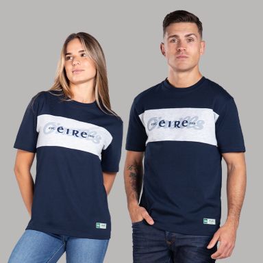 Navy A Chara Est. 1918 T-Shirt by O’Neills.