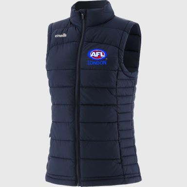 AFL London Women's Ash Lightweight Padded Gilet