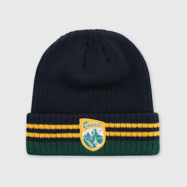 Navy Kerry GAA Align Beanie Hat with county crest by O’Neills. 