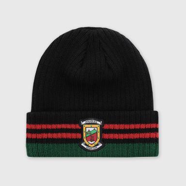 Navy Mayo GAA Align Beanie Hat with county crest by O’Neills. 